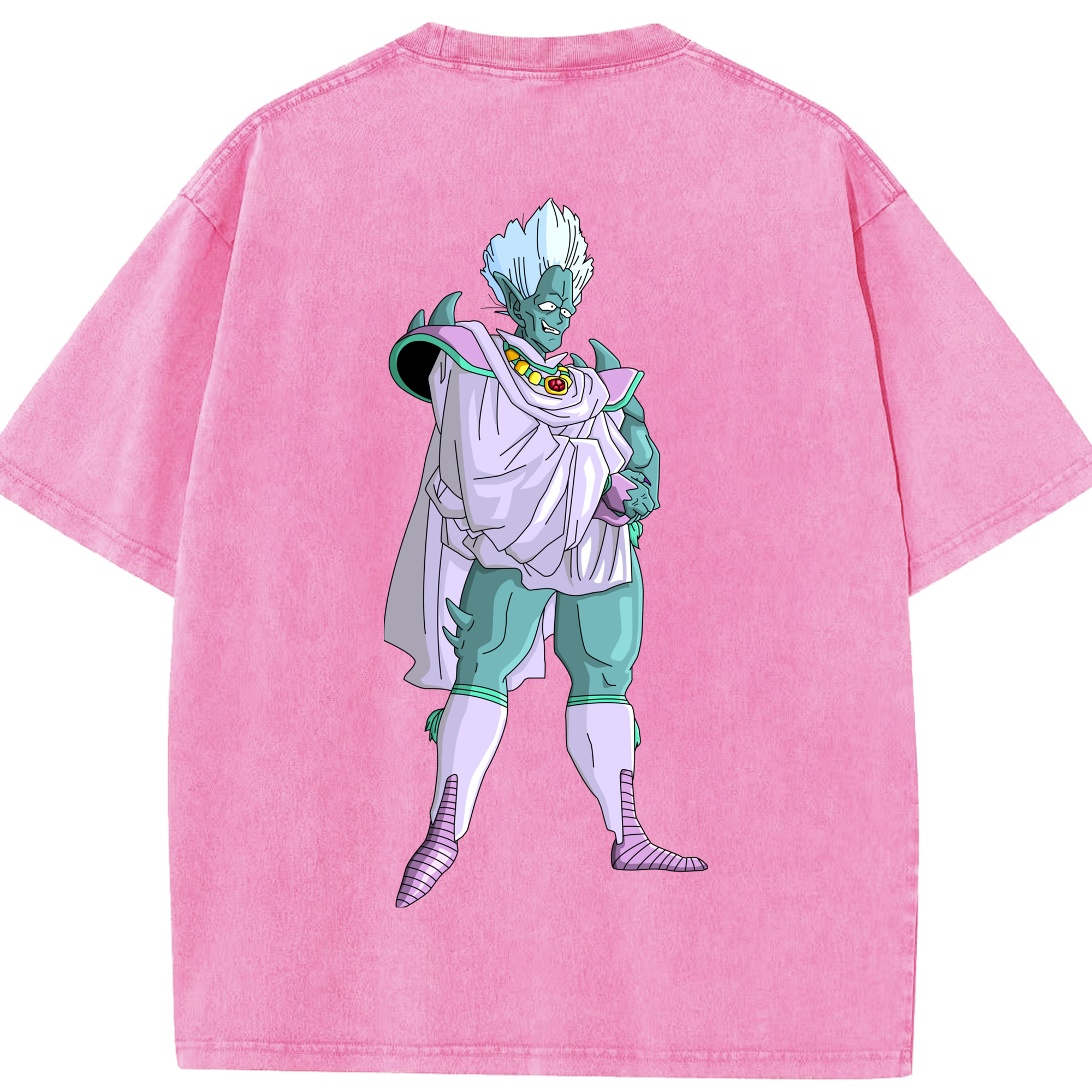 （画像用） ドラゴンボール DRAGON BALL 綿100% ヴィンテージ風 半袖Tシャツ（背面プリント）